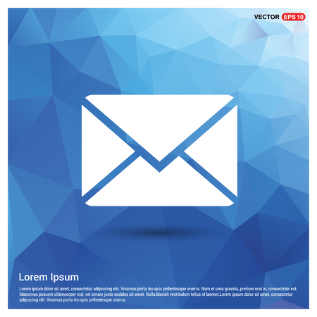 Send mail icon free vector icon Stock Photo