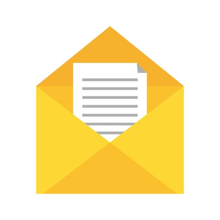 Vector inbox icon Stock Photo