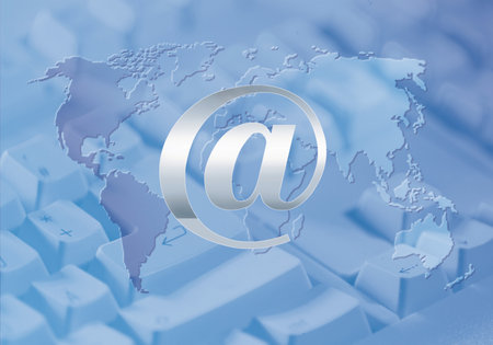 Global internet Stock Photo