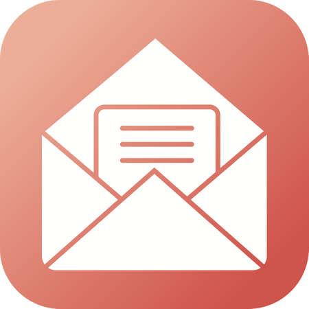 Beautiful report vector glyph icon