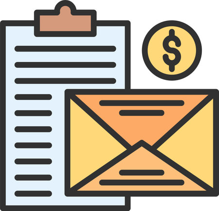 Corporate identity flat icon design