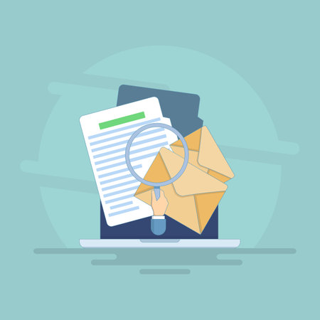 Email and messaging concept using email campaigns to reach target markets for online businesses email services email marketing user interface templates flat design