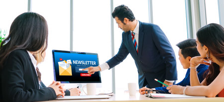 Newsletter signup page on computer for customer to subscribe snugly newsletter update information to subscriber