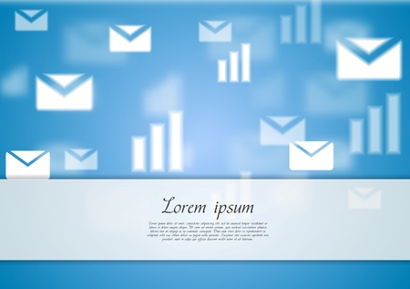 Abstract blurred tech background vector illustration Stock Photo