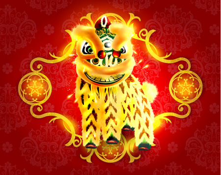 Happy Chinese New Year Decoration Vector Design