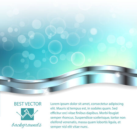 Blue lights blurry abstract background