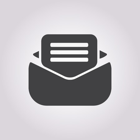 Illustration of business and finance icon sms