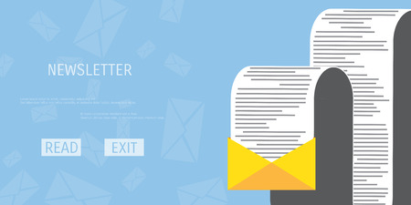 Vector news publication web flat background global communication social network concepts for web banners and promotional materials