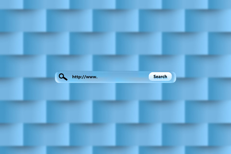 Search engine against abstract background