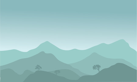 View of the hills a very beautiful