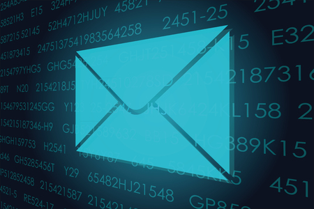 Business and digital technologies illustration